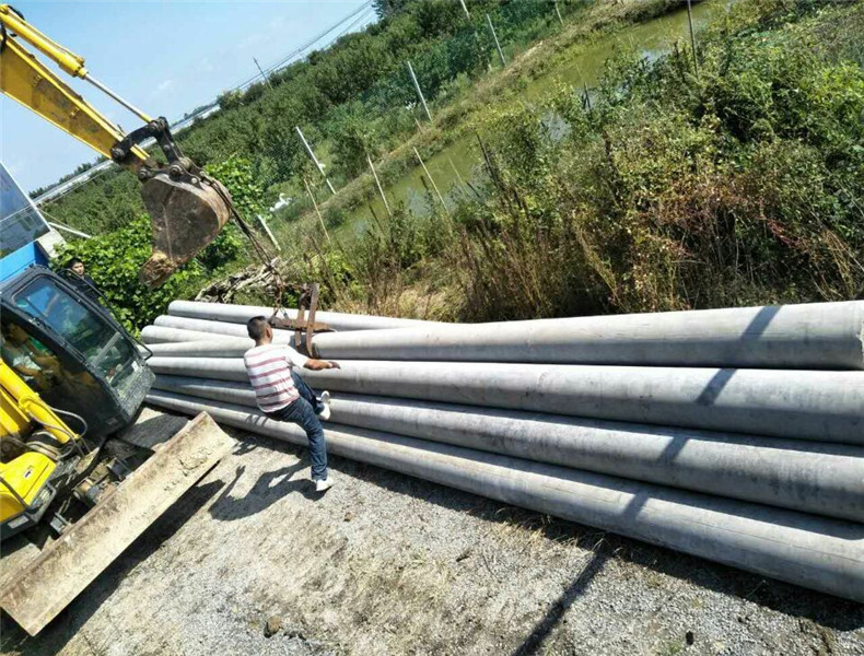 河南三門峽15米270/350大彎矩電桿25根根部法蘭帶基礎(chǔ)鋼筋籠子